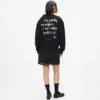 Avslappnad sweatshirt med Karl-citat Avslappnad sweatshirt med Karl-citat