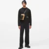Avslappnad sweatshirt med Karl-tryck Avslappnad sweatshirt med Karl-tryck