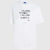 Avslappnad T-shirt med Karl-citat Avslappnad T-shirt med Karl-citat