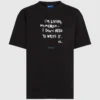Avslappnad T-shirt med Karl-citat Avslappnad T-shirt med Karl-citat
