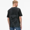 Avslappnad T-shirt med Karl-tryck Avslappnad T-shirt med Karl-tryck