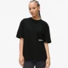 Avslappnad T-shirt med Karl-tryck Avslappnad T-shirt med Karl-tryck