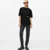 Avslappnad T-shirt med Karl-tryck Avslappnad T-shirt med Karl-tryck
