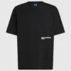 Avslappnad T-shirt med Karl-tryck Avslappnad T-shirt med Karl-tryck