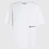 Avslappnad T-shirt med Karl-tryck Avslappnad T-shirt med Karl-tryck