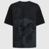Avslappnad T-shirt med Karl-tryck Avslappnad T-shirt med Karl-tryck