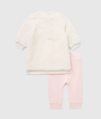 Baby Ikon klänning och leggings i presentförpackning