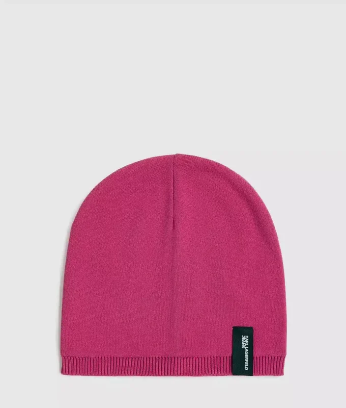 Beanie med logopatch Beanie med logopatch