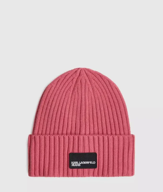 Beanie med logopatch