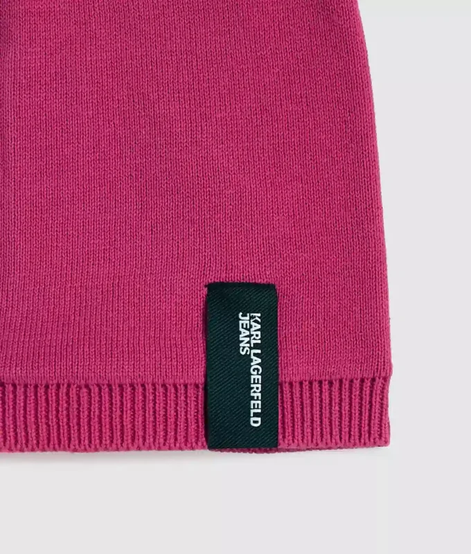 Beanie med logopatch Beanie med logopatch
