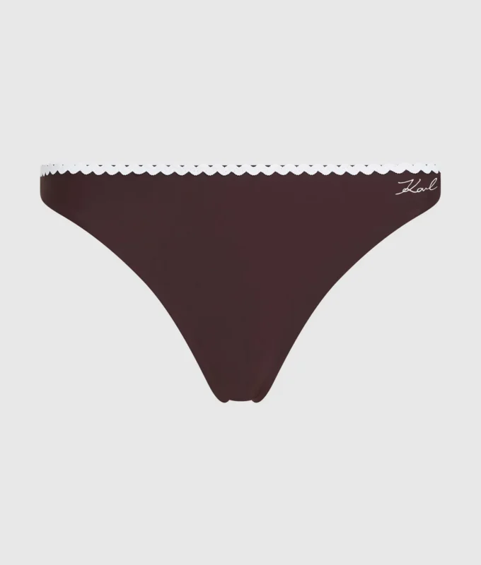 Bikinitrosor med skulpterad kant Bikinitrosor med skulpterad kant