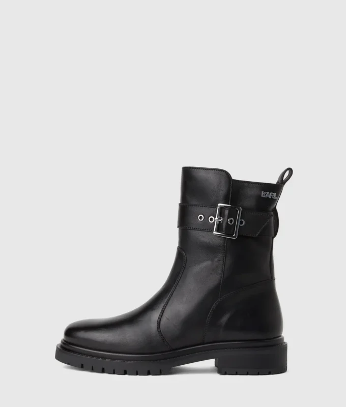 Binky mid-calf buckle boots Binky mid-calf buckle boots