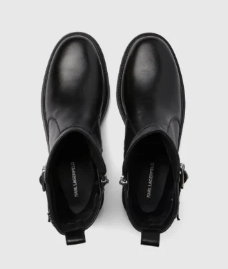 Binky mid-calf buckle boots