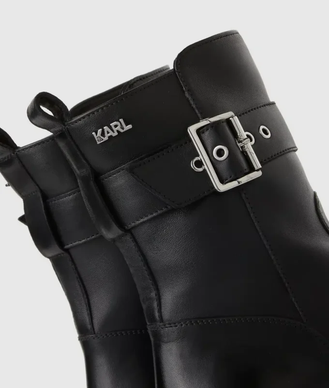 Binky mid-calf buckle boots Binky mid-calf buckle boots
