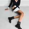 Binky mid-calf buckle boots Binky mid-calf buckle boots