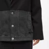 Blazer med denimpanel Blazer med denimpanel