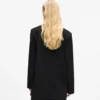 Blazer med denimpanel Blazer med denimpanel