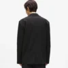 Blazer med denimpanel Blazer med denimpanel