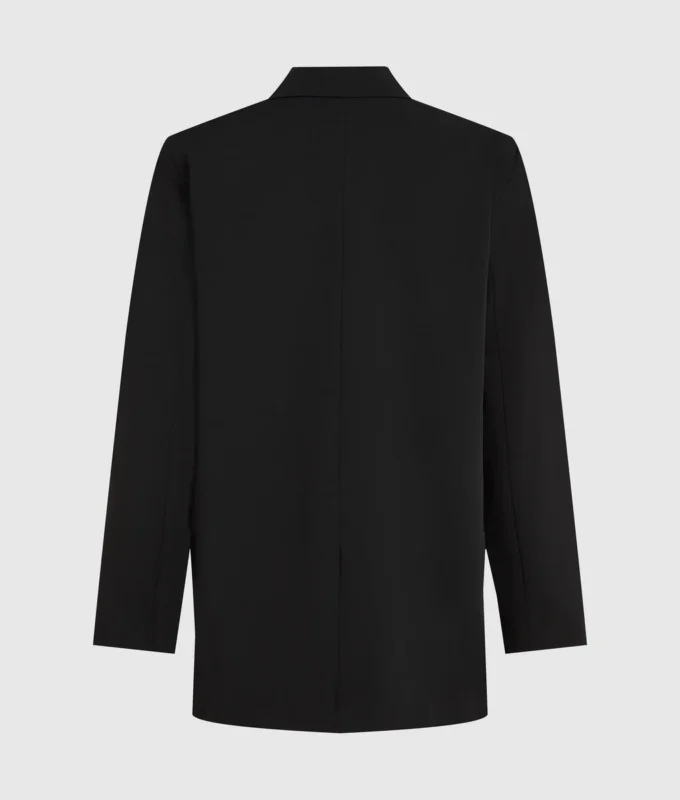 Blazer med denimpanel Blazer med denimpanel