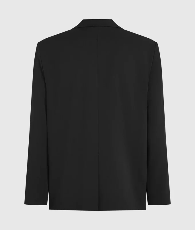 Blazer med denimpanel Blazer med denimpanel
