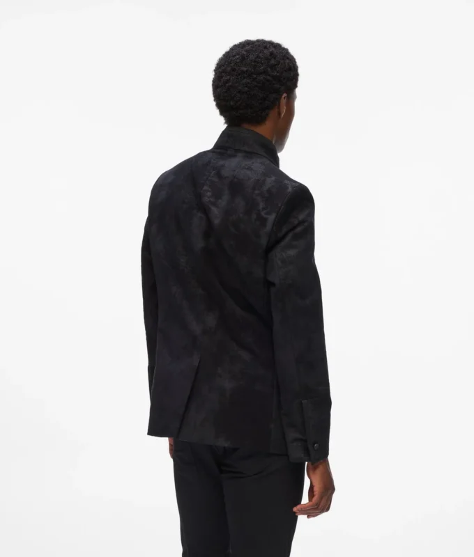 Blazer med hög krage Blazer med hög krage
