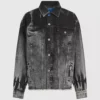 Blekt denimjacka