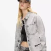 Blekt denimskjorta Blekt denimskjorta