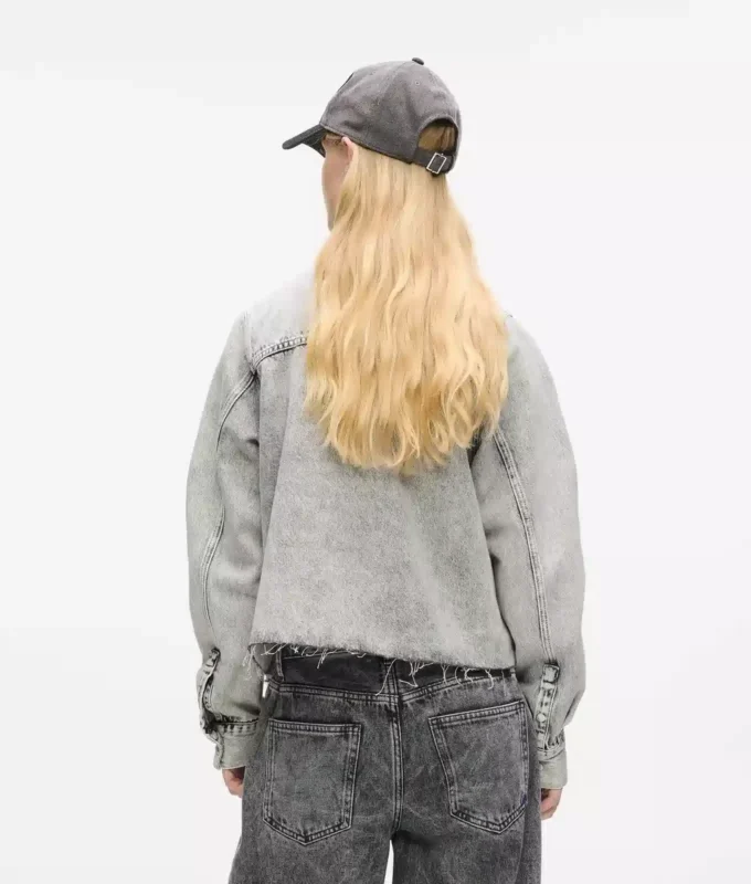 Blekt denimskjorta Blekt denimskjorta
