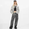 Blekt denimskjorta Blekt denimskjorta