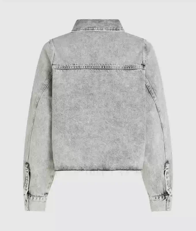 Blekt denimskjorta Blekt denimskjorta