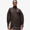 Blus med ballongärmar Blus med ballongärmar