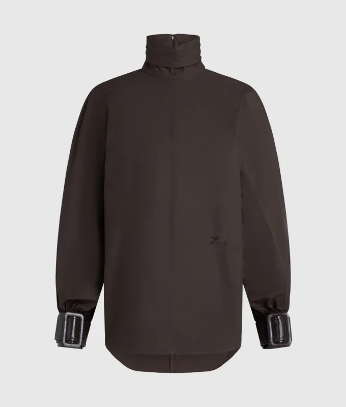 Blus med ballongärmar Blus med ballongärmar
