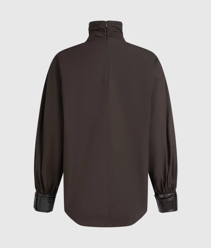Blus med ballongärmar Blus med ballongärmar