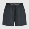 Boardshorts med dubbel midjeresår Boardshorts med dubbel midjeresår