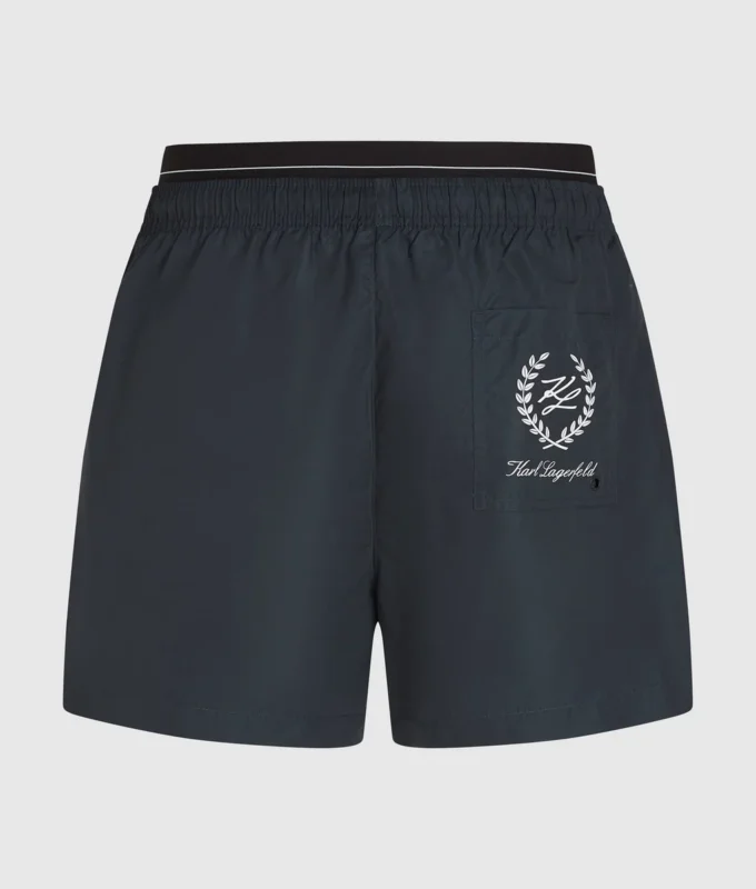 Boardshorts med dubbel midjeresår Boardshorts med dubbel midjeresår