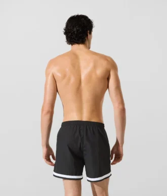 Boardshorts med kontrastkant