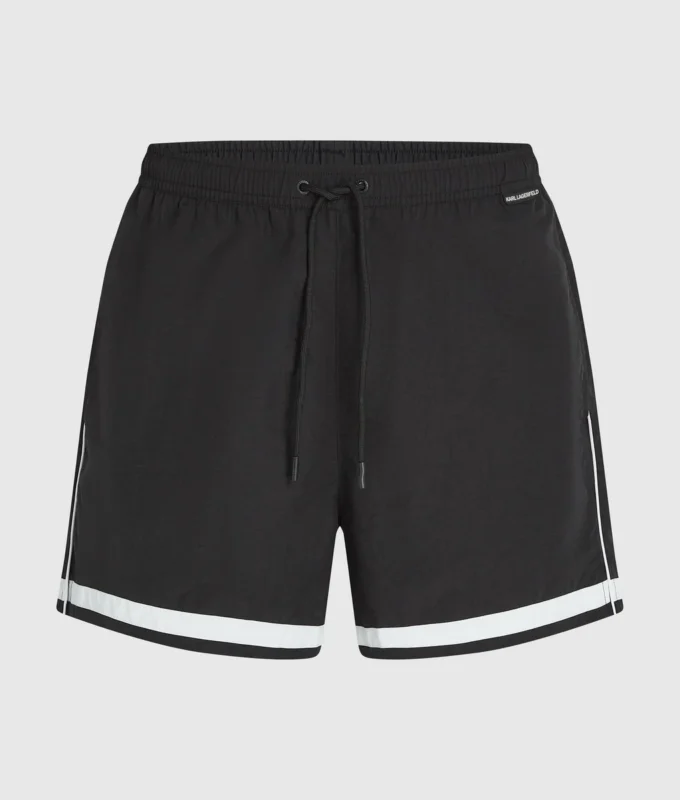 Boardshorts med kontrastkant Boardshorts med kontrastkant