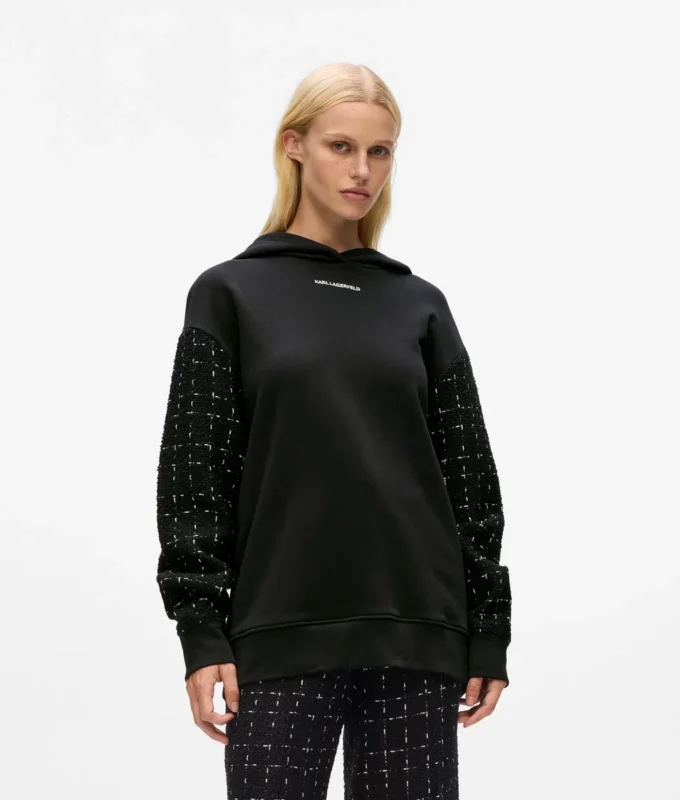 Bouclé-hoodie Bouclé-hoodie