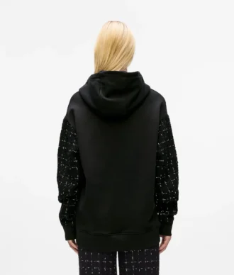 Bouclé-hoodie
