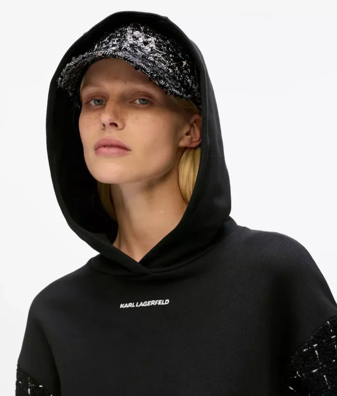 Bouclé-hoodie Bouclé-hoodie