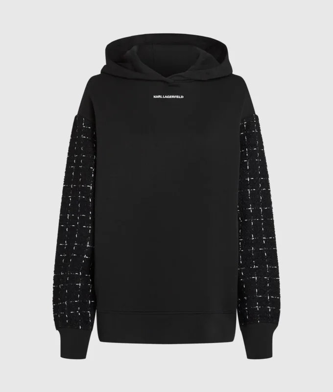 Bouclé-hoodie Bouclé-hoodie