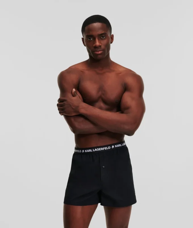 BOXERSHORTS MED VÄVD LOGO – 3-PACK BOXERSHORTS MED VÄVD LOGO – 3-PACK