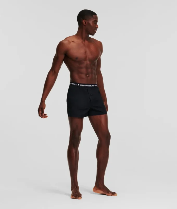 BOXERSHORTS MED VÄVD LOGO – 3-PACK BOXERSHORTS MED VÄVD LOGO – 3-PACK