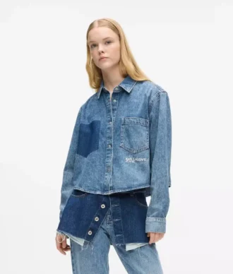 Boxig denimskjorta