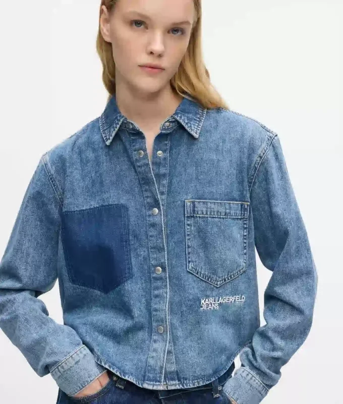 Boxig denimskjorta Boxig denimskjorta