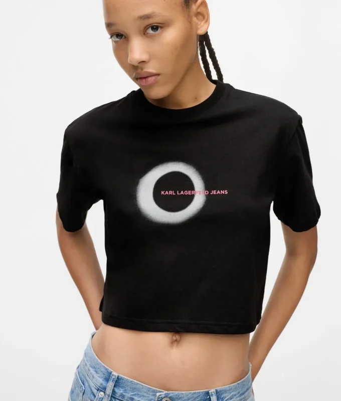 Boxig T-shirt med Eclipse-logotyp Boxig T-shirt med Eclipse-logotyp