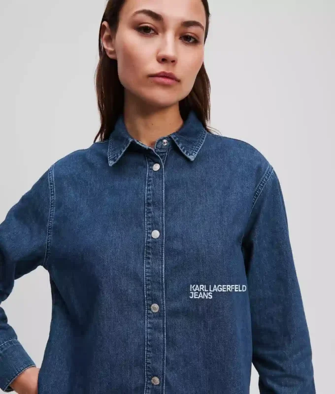 BOXY DENIMSKJORTA BOXY DENIMSKJORTA