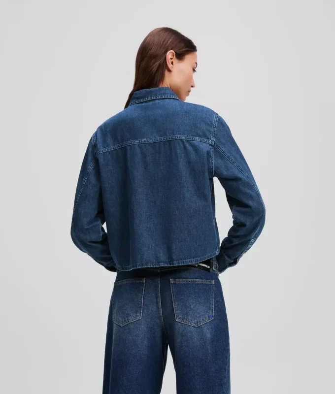 BOXY DENIMSKJORTA BOXY DENIMSKJORTA