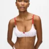 Bralette med hjärtmönster Bralette med hjärtmönster