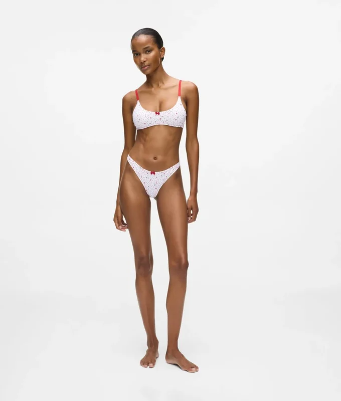 Bralette med hjärtmönster Bralette med hjärtmönster